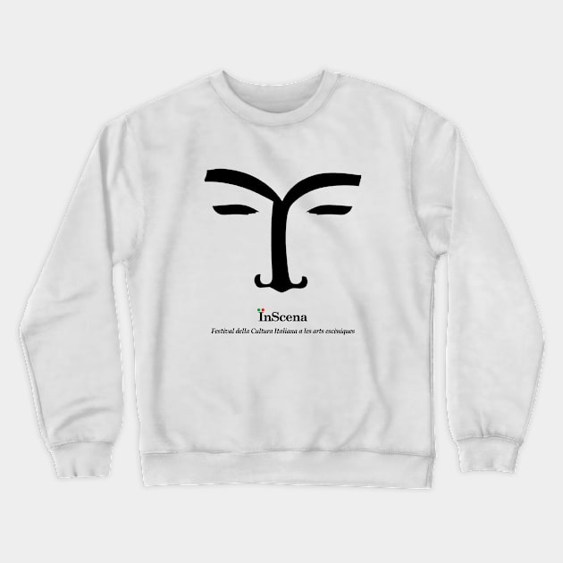 InScena Festival della Cultura italiana a les arts escèniques Barcellona Crewneck Sweatshirt by Sandro Dieli